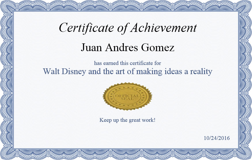 Walt Disney and the art of making ideas a reality