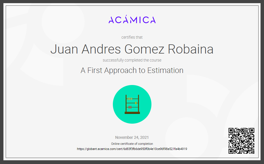 A First Approach to Estimation