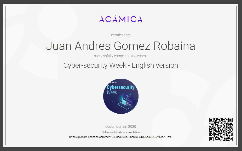 Cyber-security Week