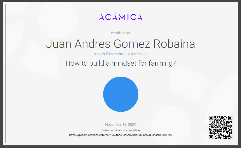 How to build a mindset for farming