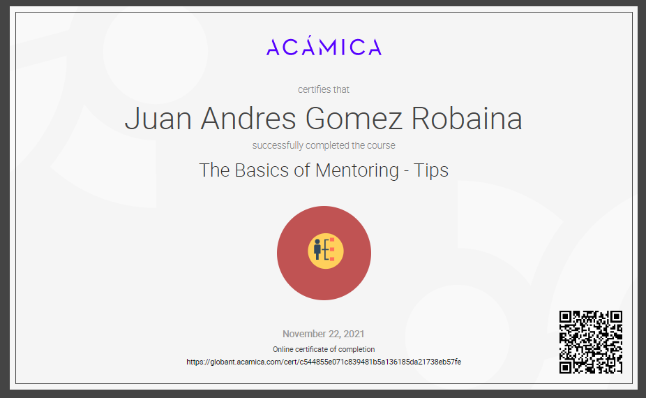 The Basics of Mentoring